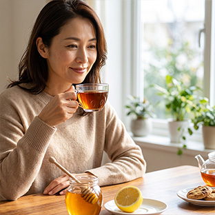 朝の１杯やティータイムに◎お好みで濃さを変えてリラックス