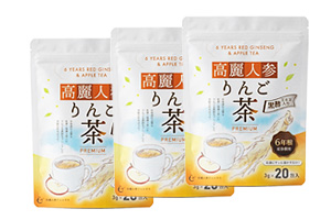 高麗人参りんご茶 PREMIUM（20包入）3袋セット