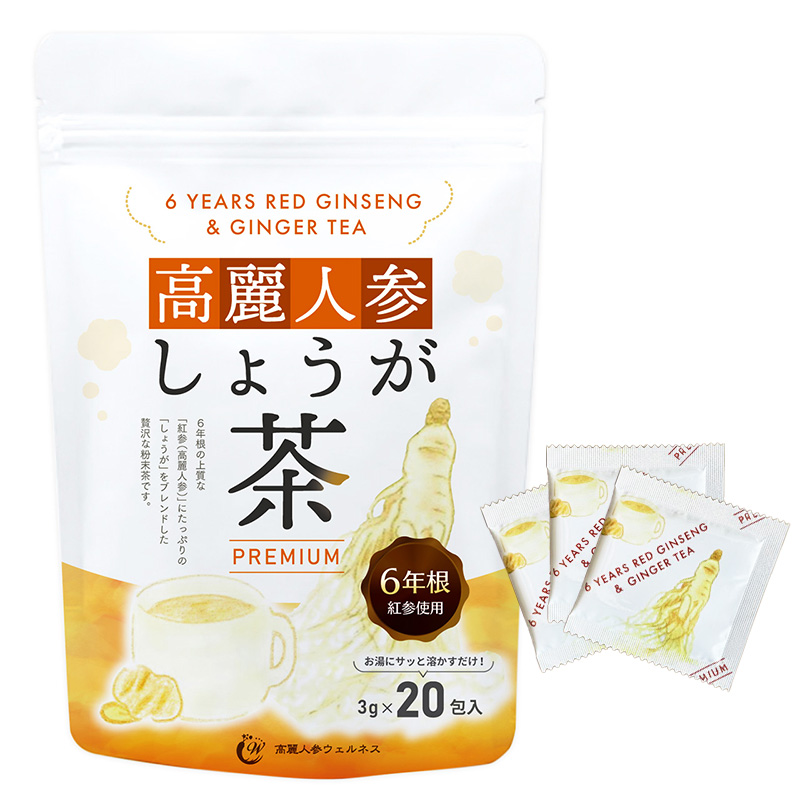 高麗人参しょうが茶 PREMIUM