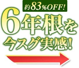 約34%OFF!6年根を今スグ実感！
